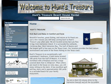Tablet Screenshot of huntstreasure.net